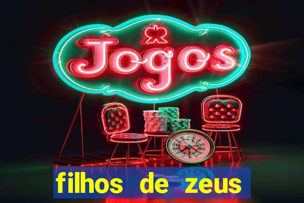 filhos de zeus mitologia grega